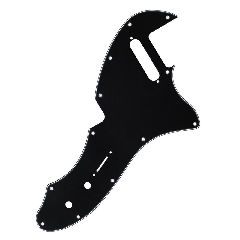 FLEOR 3ply Black TL Pickguard Guitar Pick Guard Plate with Screws Fit 69 TL Thinline Re-issue Guitar Part - Image 5